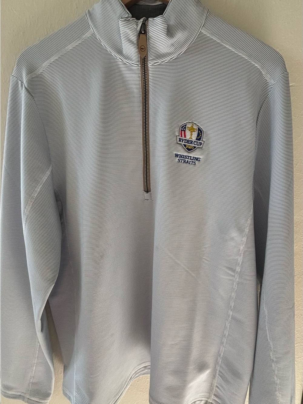 Vineyard Vines Light Blue Quarter-Zip Pullover